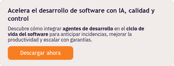 Acelera el desarrollo de software con IA, calidad y control 