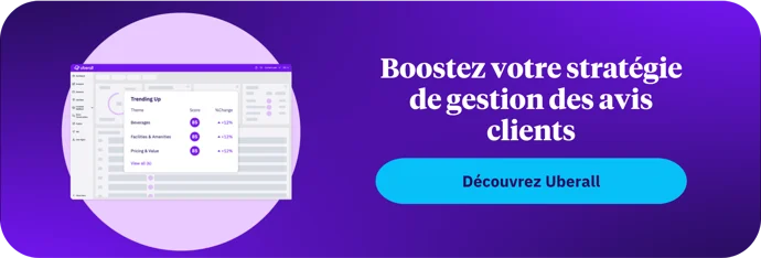 banner pour la gestion des avis
