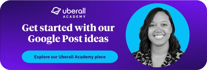 Banner to Google and Apple Post ideas page