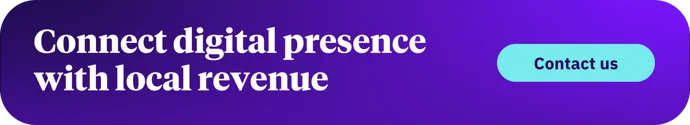 Banner to demo request page