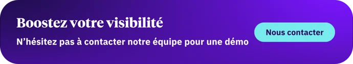 Banner pour planifier une demo