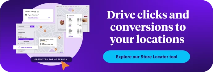 banner to store locator product page