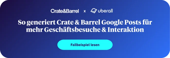 Banner zum Google Posts Case Study