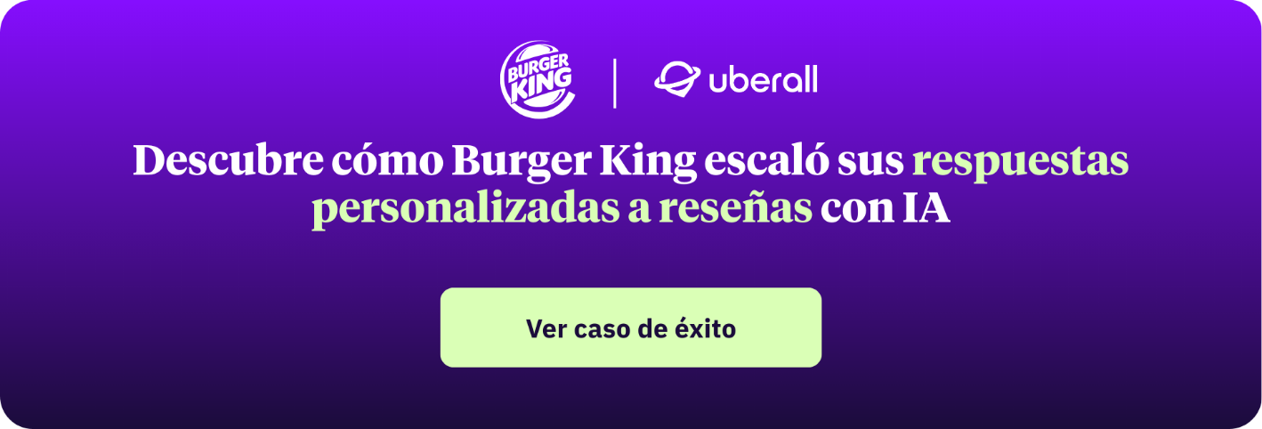 Banner para Burger King caso de exito