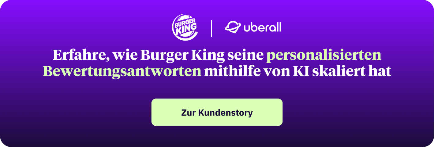 Banner zur Burger King Case Study