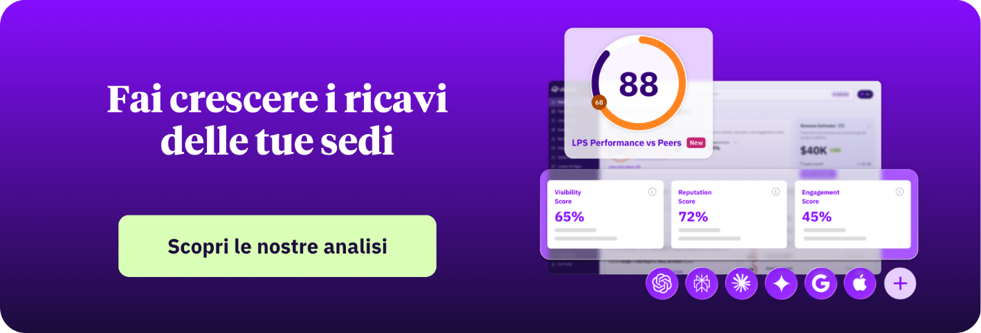 Banner per analytics