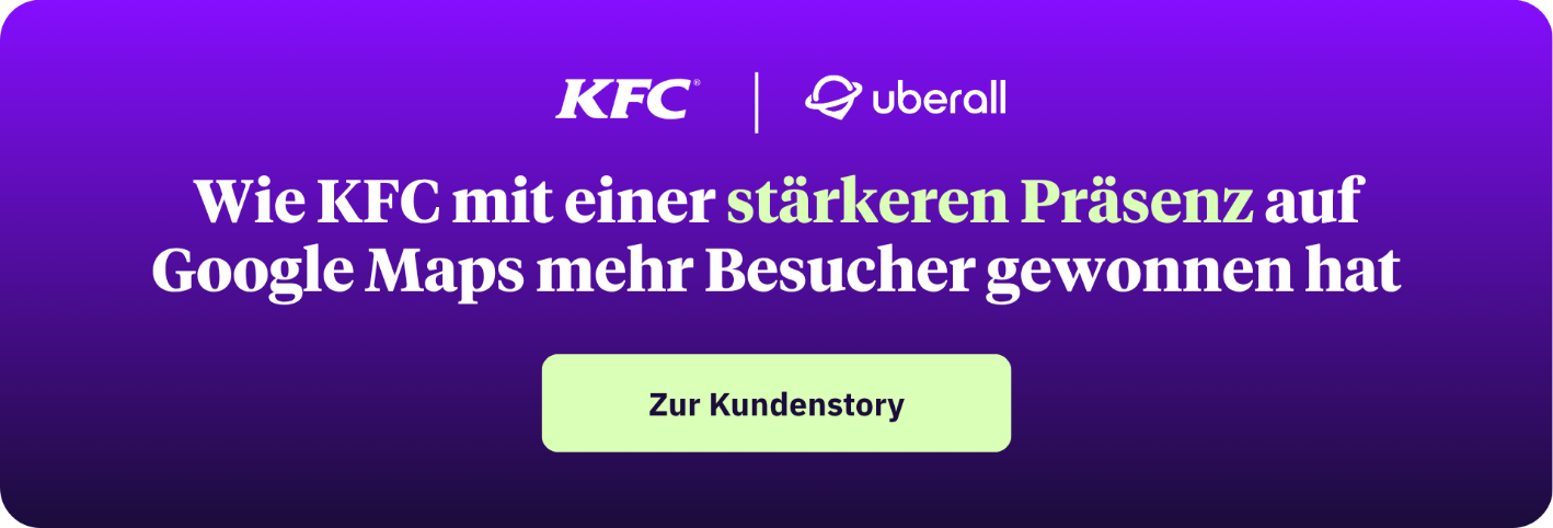 Banner zum KFC Case Study
