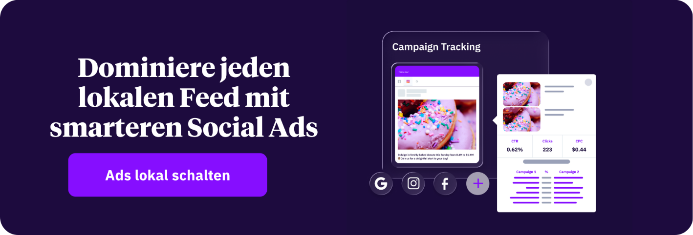 Social Ads Produkt-Banner