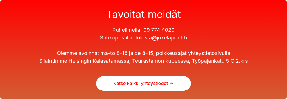 Tavoitat meidät