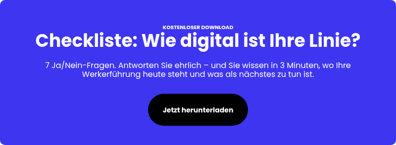 KOSTENLOSER DOWNLOAD Checkliste: Wie digital ist Ihre Linie?