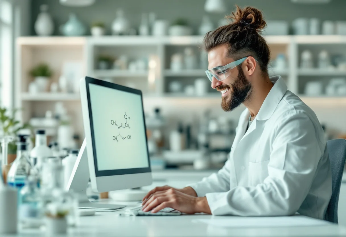 lab man bun guy