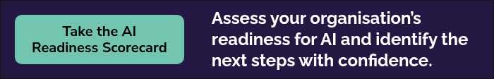 Take the AI Readiness Scorecard