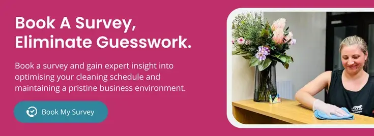 Book your cleaning site survey with Jaguar Contract Cleaning Services