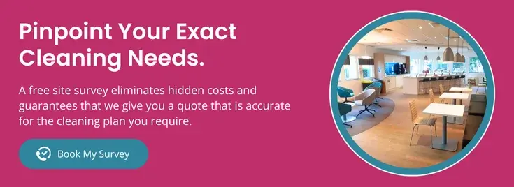 Book your cleaning site survey with Jaguar Contract Cleaning Services