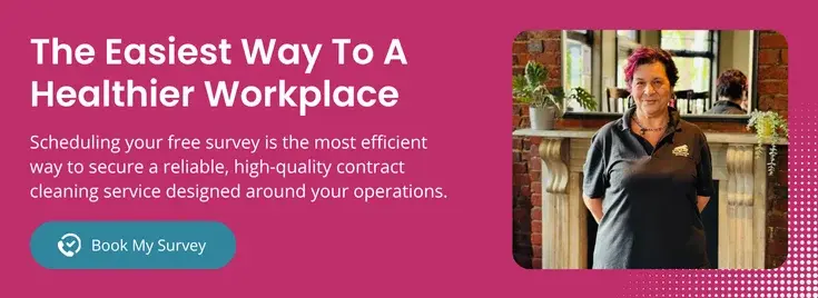 Book your cleaning site survey with Jaguar Contract Cleaning Services