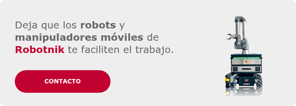 Deja que los robots y manipuladores móviles de Robotnik te faciliten el trabajo.