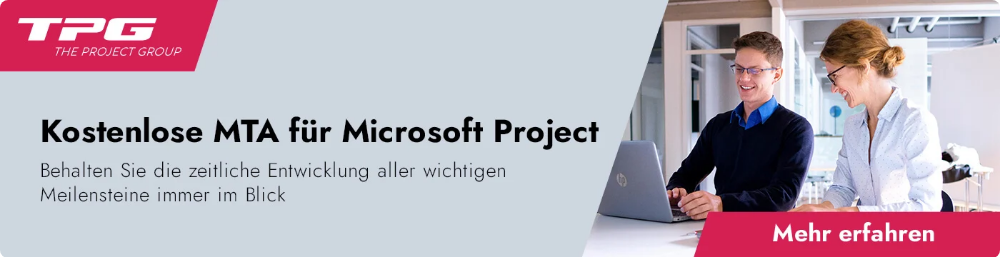Meilensteintrend-Analyse für MS Project