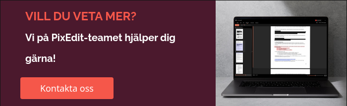 VILL DU VETA MER? Vi på PixEdit-teamet hjälper dig gärna!  