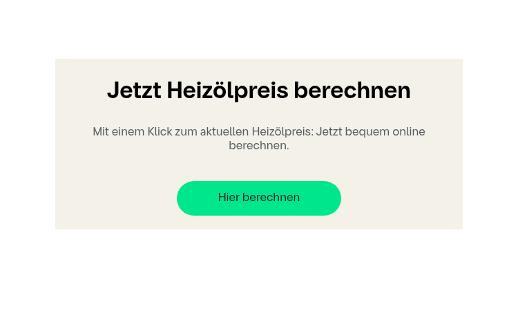 Jetzt Heizölpreis berechnen