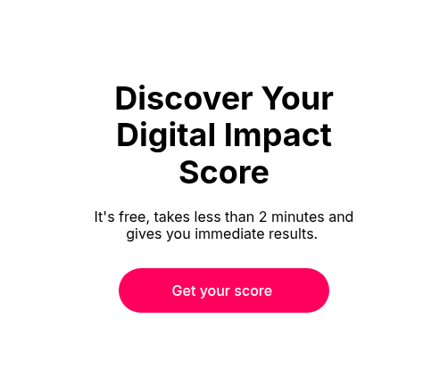 Discover Your Digital Impact Score
