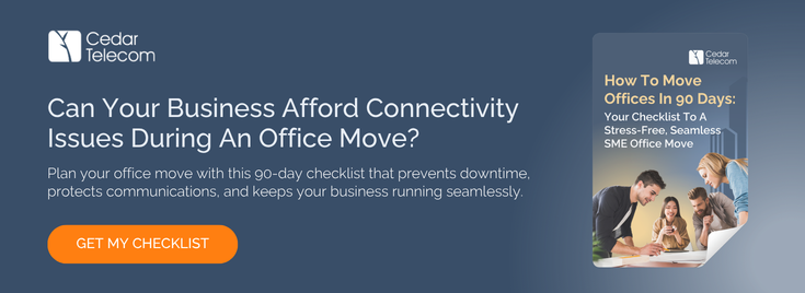 Cedar Telecom Office Relocation Checklist Long CTA