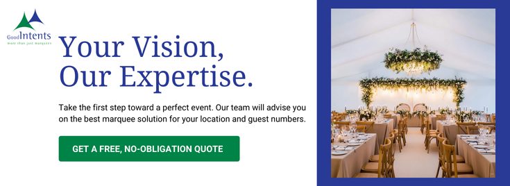 Get a free, no-obligation quote for your marquee solution