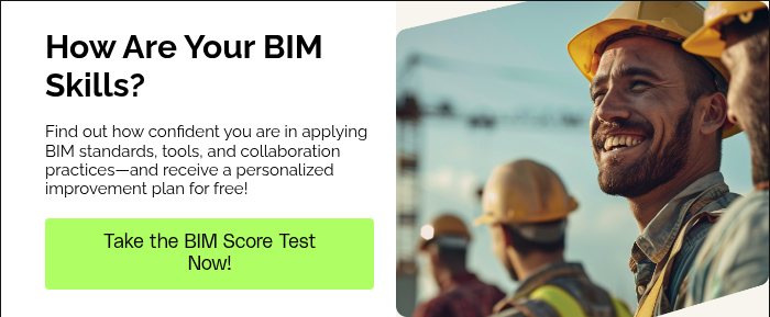 How Are Your BIM Skills? &nbsp; Find out how confident you are in applying BIM standards, tools, and collaboration practices—and receive a personalized improvement plan for free! &nbsp;