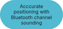 <p style="font-weight: normal;">Acccurate positioning with Bluetooth channel sounding</p>