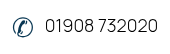 <p><span style="color: #0a3854; font-size: 20pt; font-weight: normal; vertical-align: middle;">✆︎&nbsp; </span>01908 732020</p>