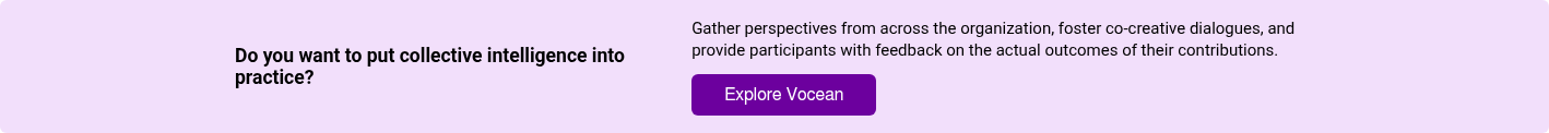 Do you want to put collective intelligence into practice?