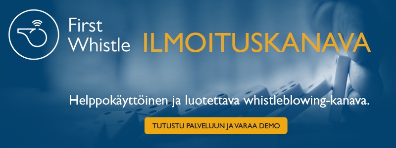 First Whistle ilmoituskanava on helppokäyttöinen ja luotettava