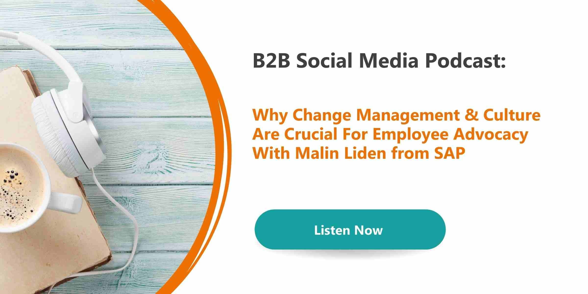 Podcast Episode: With Malin Liden from SAP - Image CTA