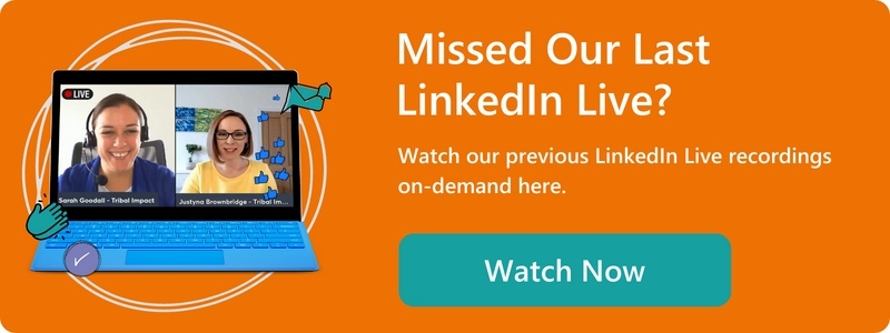 Click here to watch our previous LinkedIn Live recordings