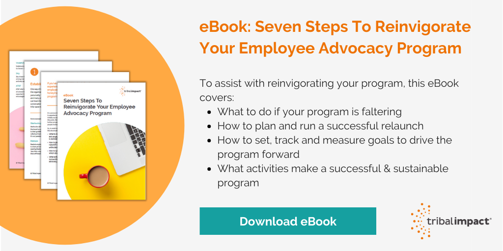 eBook: Seven Steps To Reinvigorate Your Employee Advocacy Program