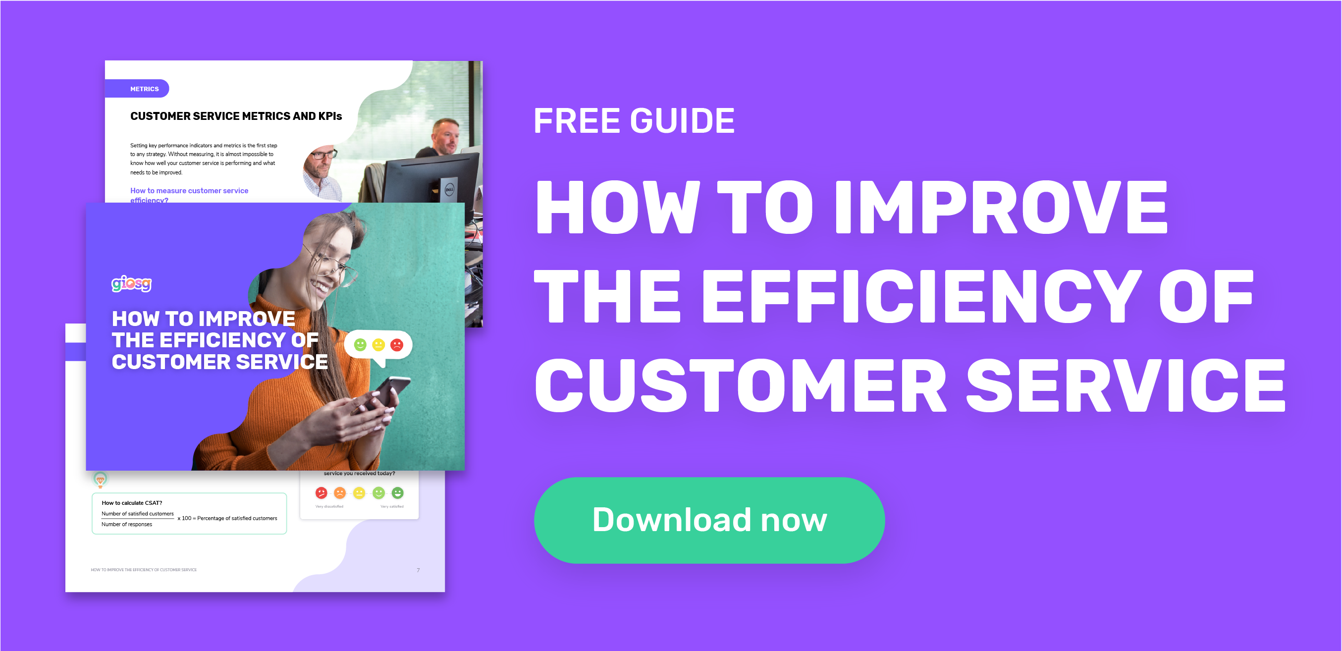 Download customer service efficiency guide now
