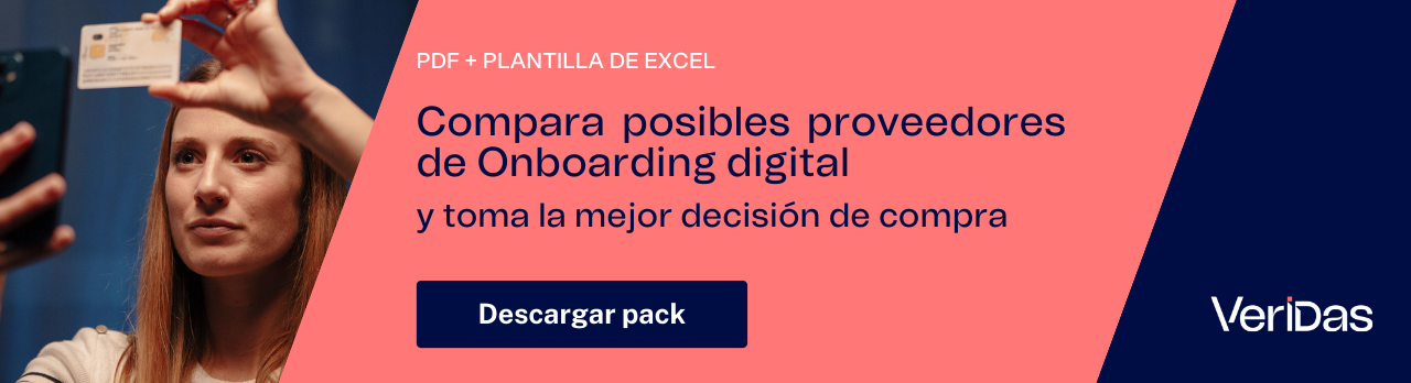 Compara posibles proveedores de onboarding digital. Descargar la plantilla