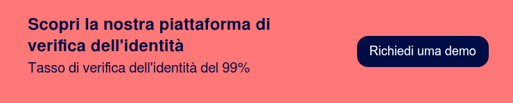 Scopri la nostra piattaforma di verifica dell'identità Tasso di verifica dell'identità del 99%