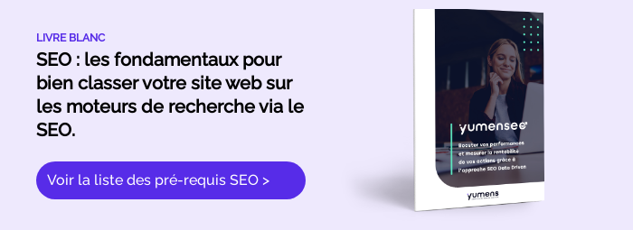 LIVRE BLANC SEO : les fondamentaux pour bien classer votre site web sur les moteurs de recherche via le SEO. &nbsp;