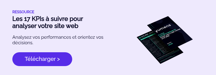 RESSOURCE Les 17 KPIs à suivre pour analyser votre site web &nbsp; Analysez vos performances et orientez vos décisions. &nbsp;