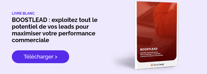 LIVRE BLANC BOOSTLEAD : exploitez tout le potentiel de vos leads pour maximiser votre performance commerciale &nbsp;