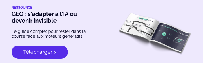 RESSOURCE GEO : s'adapter à l'IA ou devenir invisible &nbsp; Le guide complet pour rester dans la course face aux moteurs génératifs. &nbsp;