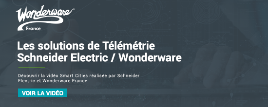 Smart Cities : Les solutions de télémétrie Schneider Electric