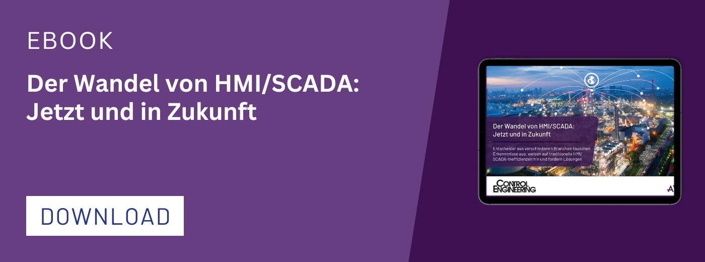 E-book: Der Wandel von HMI/SCADA - Jetzt und in Zukunft