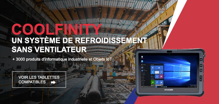 Découvrez Coolfinity, un système de refroidissement pour tablettes Durabook