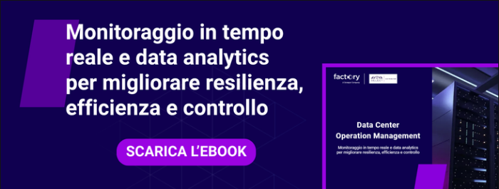 Trasforma le operations dei tuoi Data Center Integra monitoraggio e analisi dei dati per migliorare visibilità, efficienza e controllo