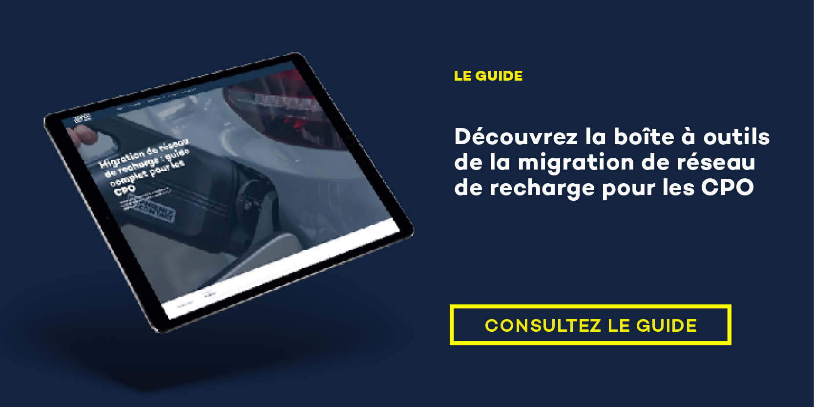 vue sur guide sur ipad