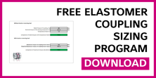 Elastomer  Coupling Sizing Program