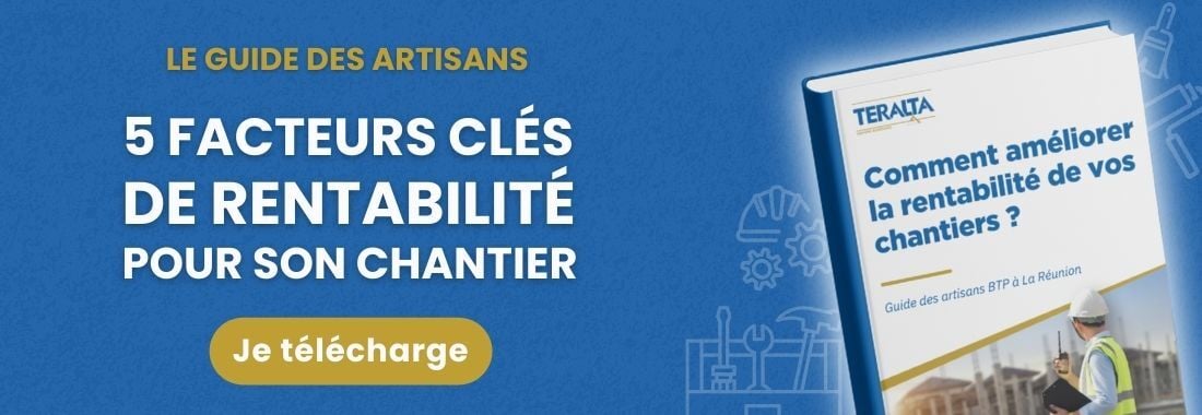 Téléchargez le Guide GRATUIT  de L'Artisan BTP à La Réunion