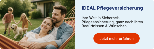 Junge Familie im Garten