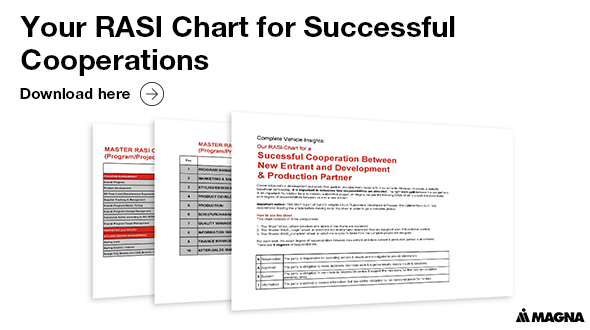 RASI Chart from Magna for successful Cooperations